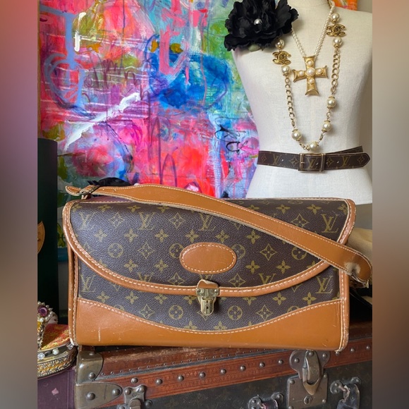 Rare Vintage LOUIS VUITTON Train Case Keepall Carry On Luxury Designer Luggage - Picture 13 of 13